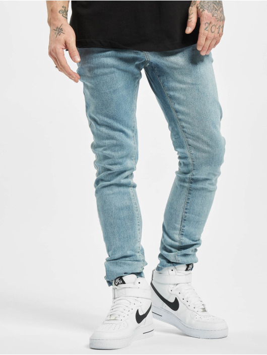 Urban Classics Jean slim Slim Fit Zip gris