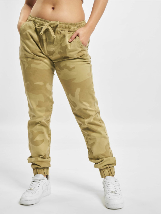 Urban Classics Joggebukser Camo kamuflasje