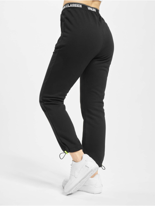 Urban Classics Joggebukser Logo Waistband svart