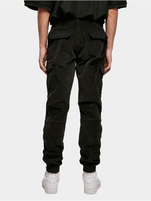 Urban Classics Jogging Corduroy Cargo noir