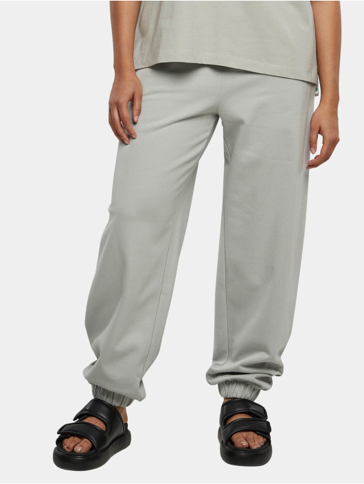 Urban Classics joggingbroek Organic High Waist Ballon grijs