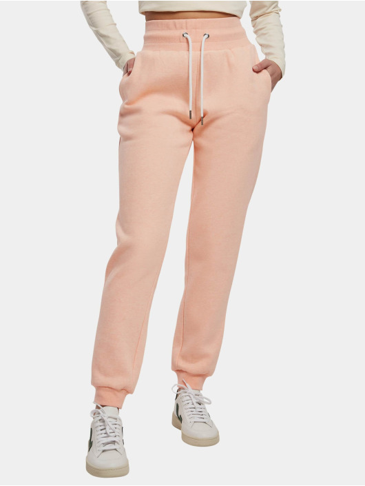 Urban Classics Damen Jogginghose Ladies in orange