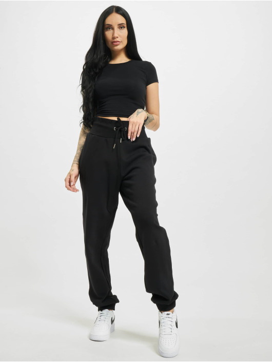 Urban Classics Jogginghose Organic High Waist schwarz