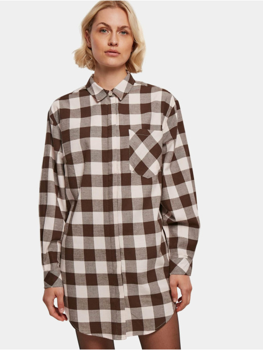 Urban Classics jurk Ladies pink