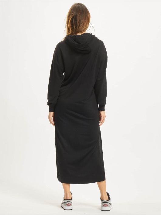 Urban Classics jurk Ladies Modal Terry Long zwart
