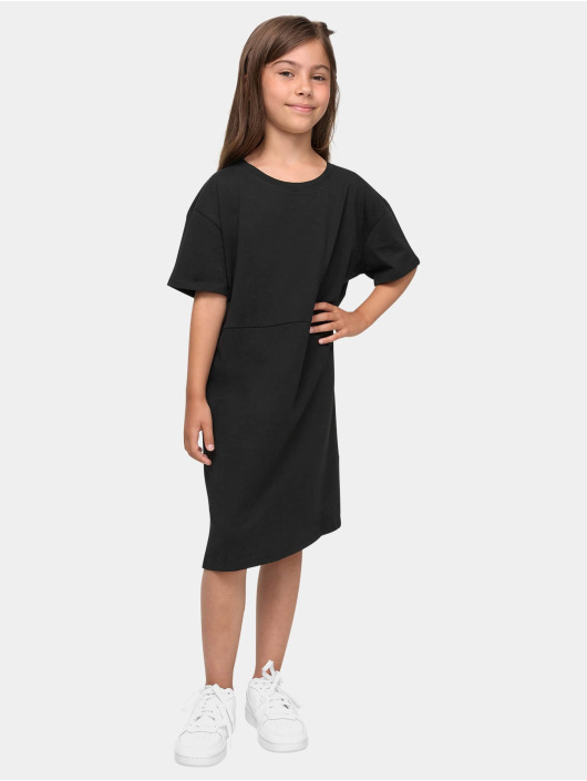 Urban Classics jurk Girls Organic Oversized zwart