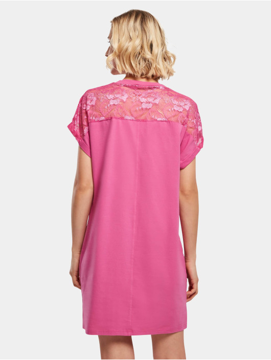 Urban Classics Kjoler Ladies Lace pink