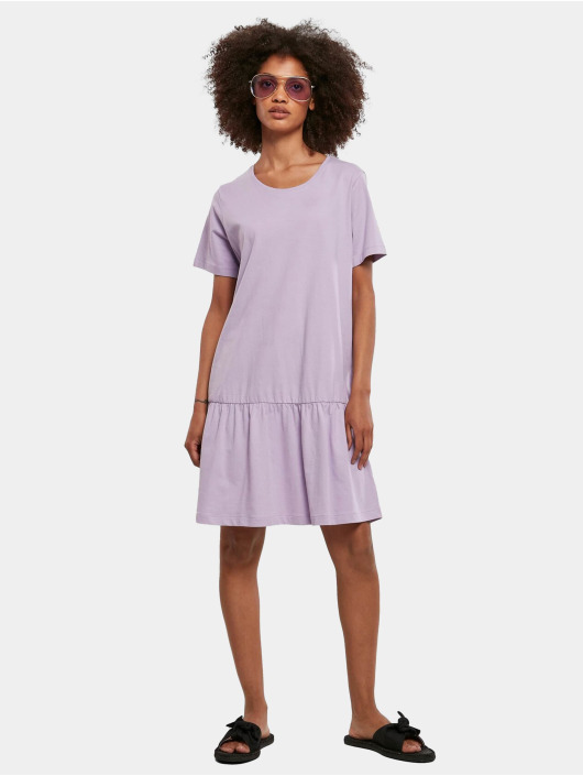 Urban Classics Kleid Ladies Valance Tee violet