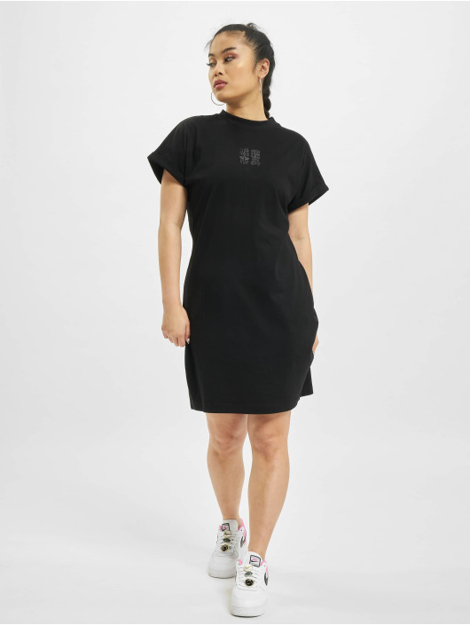 Urban Classics Klær Cut On Sleeve Printed svart