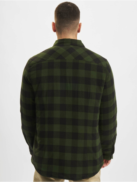 Urban Classics Koszule Padded Check Flannel czarny