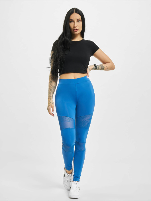 Urban Classics Legging Tech Mesh bleu