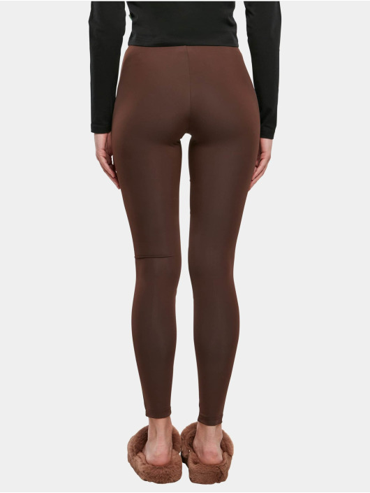 Urban Classics Legging Ladies Tech Mesh brun