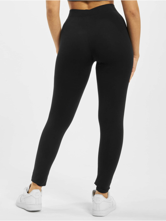 Visiter la boutique Urban ClassicsURBAN CLASSICS Legging pour Femme en Coton Jersey et Élasthanne Flexible 5XL Tailles : XS Taille Basse Moulant Noir 