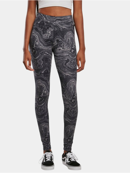 Urban Classics Legging Ladies Soft Aop noir
