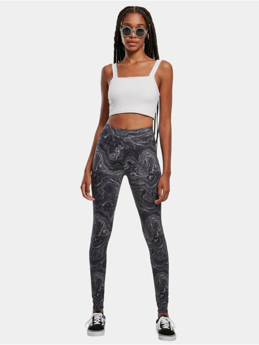 Urban Classics Legging Ladies Soft Aop noir