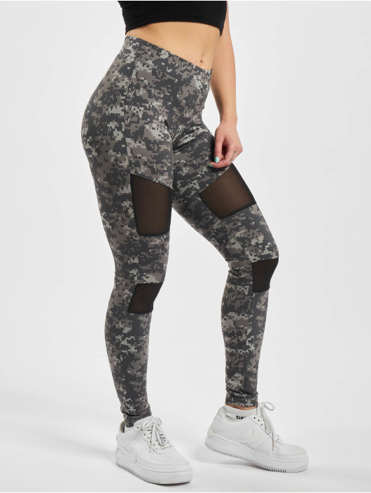 Urban Classics Legging/Tregging Ladies Camo Tech Mesh camouflage