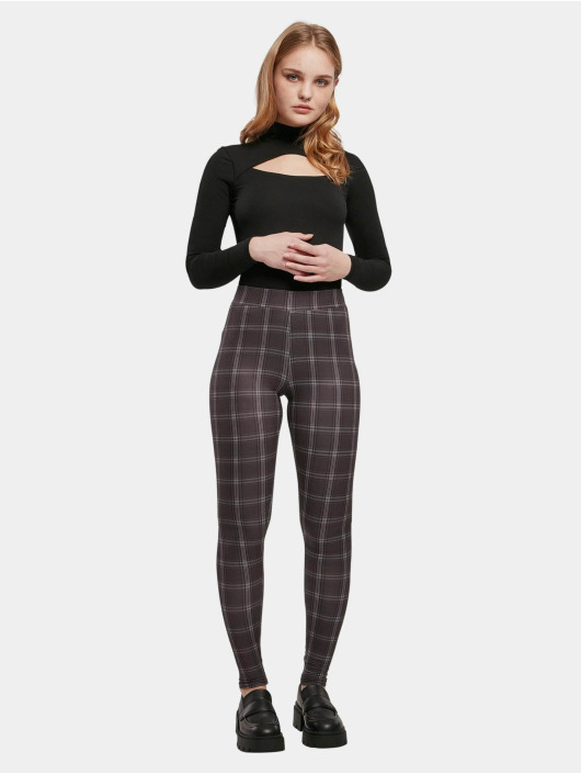 Urban Classics Legging Ladies Soft Aop zwart
