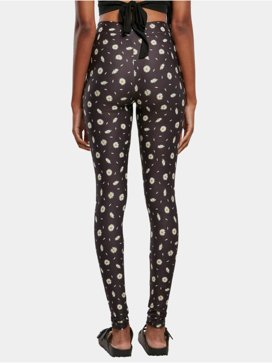 Urban Classics Legging Ladies Soft Aop zwart