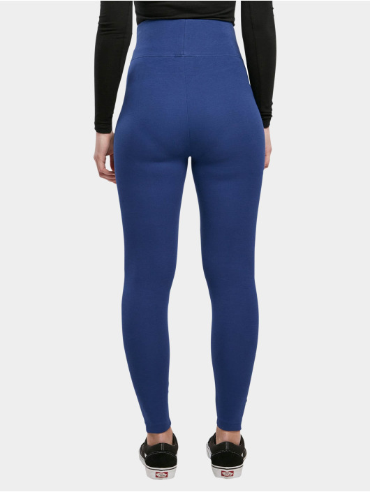 Urban Classics Leggingsit/Treggingsit Ladies High Waist Jersey sininen