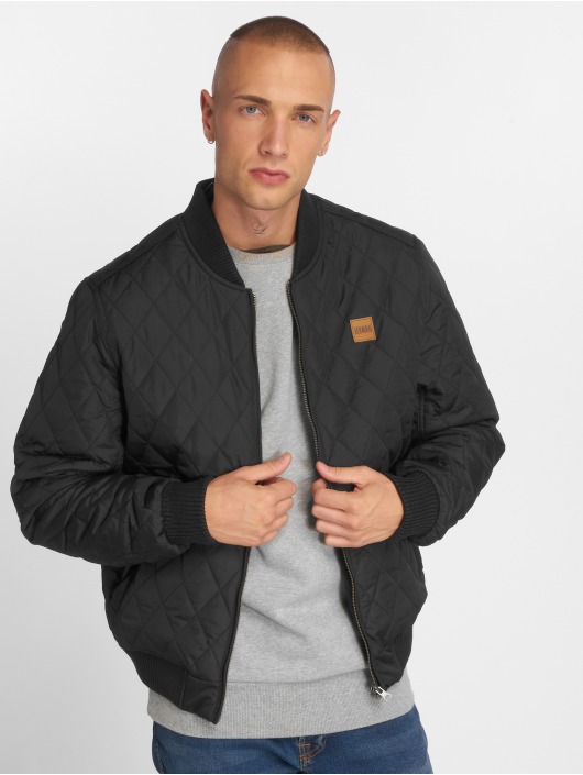 Urban Classics Lightweight Jacket Diamond Quilt Nylon black