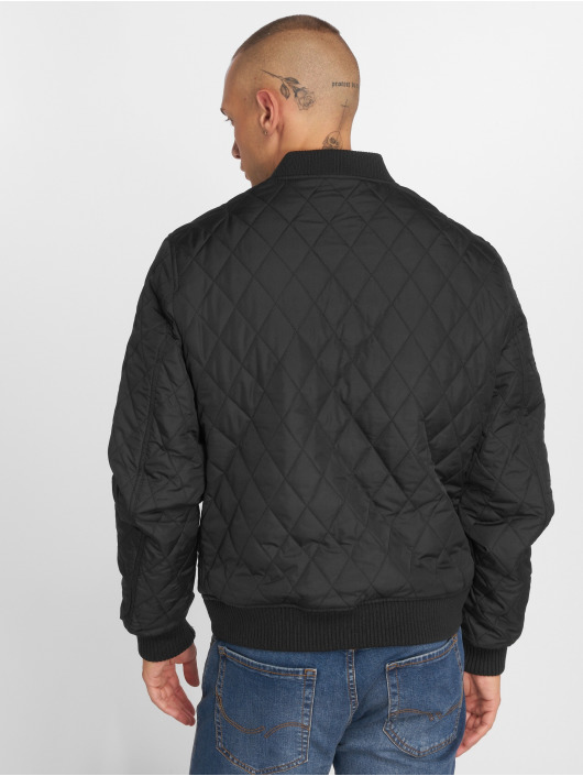 Urban Classics Lightweight Jacket Diamond Quilt Nylon black