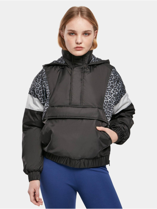 Urban Classics Lightweight Jacket Ladies Aop Mixed black