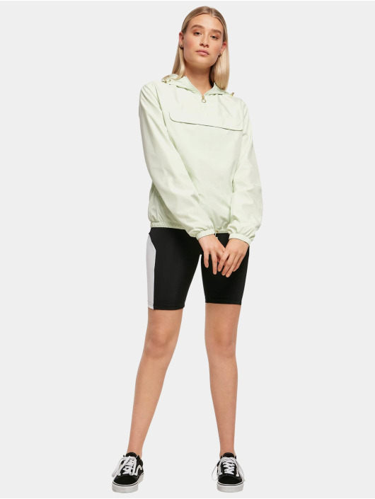 Urban Classics Lightweight Jacket Ladies Basic Pull Over green