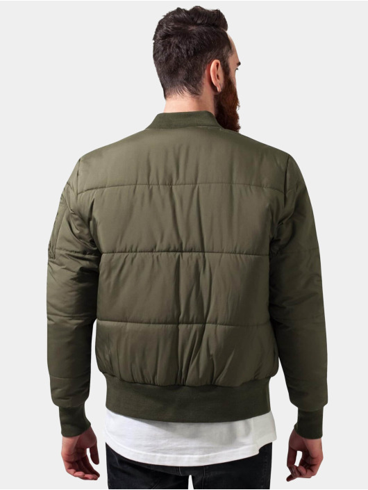Urban Classics Lightweight Jacket Basic Quilt olive