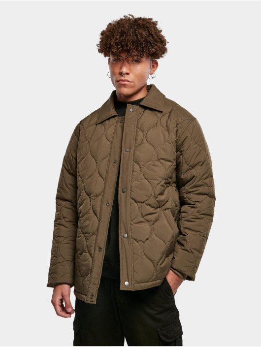 Urban Classics Lightweight Jacket Quilted Coach olive