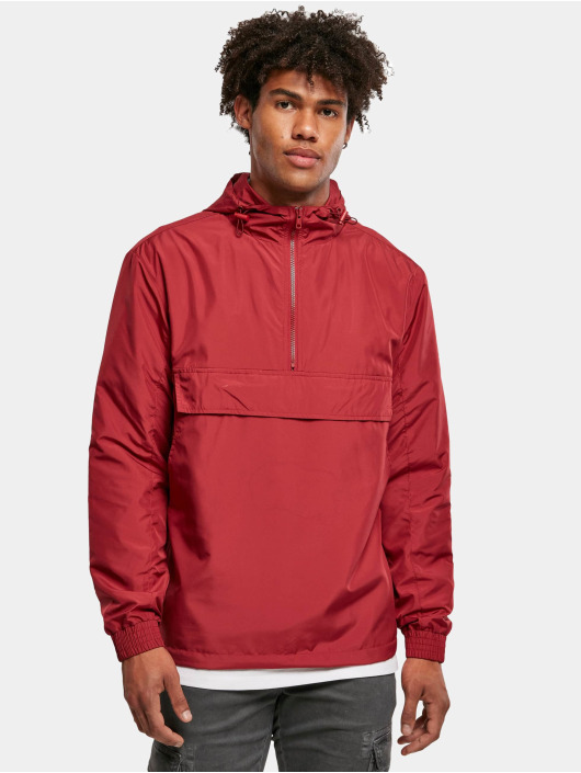 Urban Classics Lightweight Jacket Basic Pull Over red
