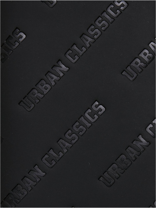Urban Classics Lompakot Synthetic Leather Allover Logo musta
