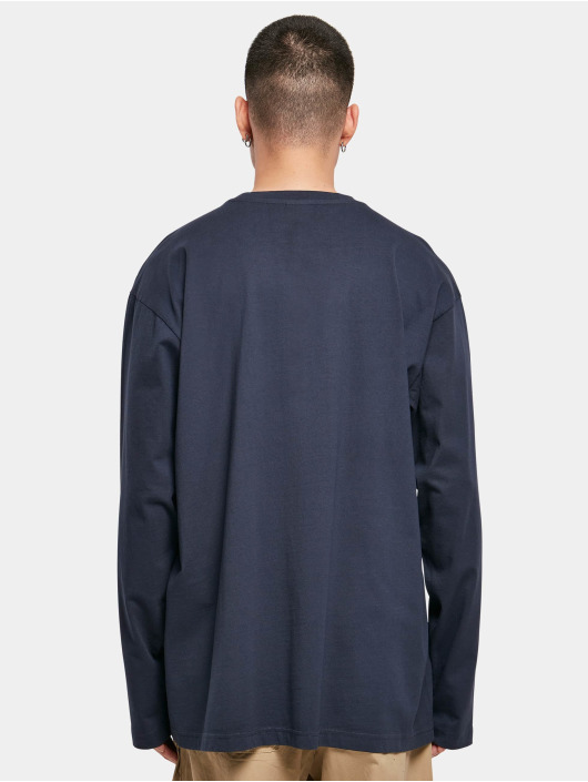 Urban Classics Longsleeve Heavy Oversized Garment Dye blue
