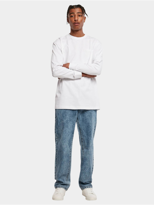 Urban Classics Longsleeve Heavy Oversized Pocket white