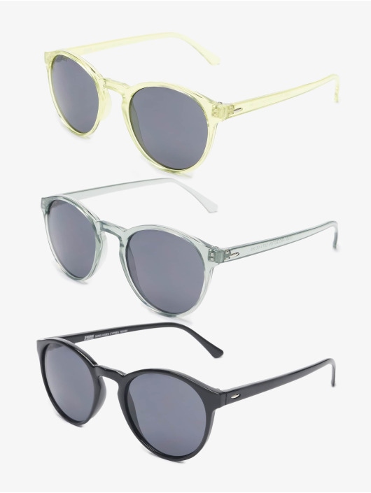 Urban Classics Lunettes de soleil Sunglasses Cypress 3-Pack multicolore