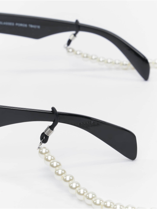 Urban Classics Lunettes de soleil Sunglasses Poros With Chain noir