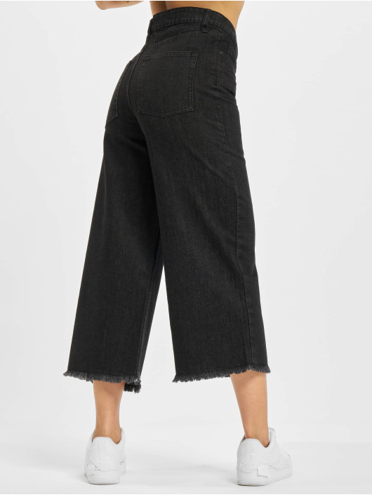 Urban Classics Løstsittende bukser Denim svart