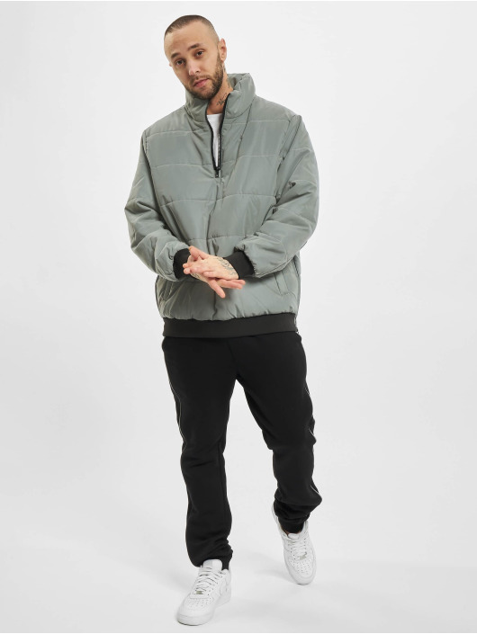 Urban Classics Manteau hiver Reflective argent