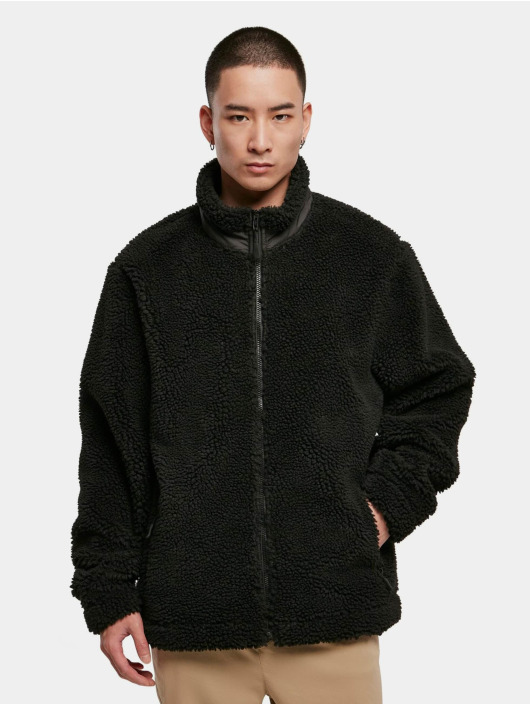 manteau sherpa noir