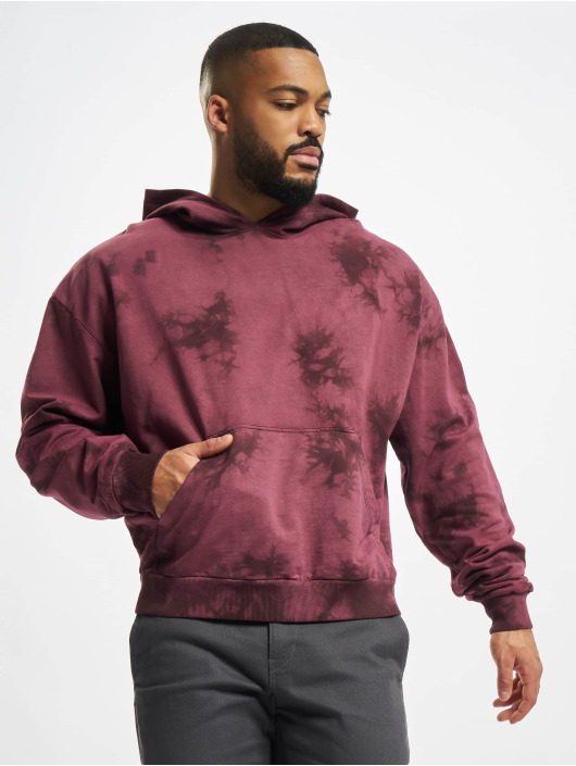 Urban Classics Mikiny Tye Dyed èervená