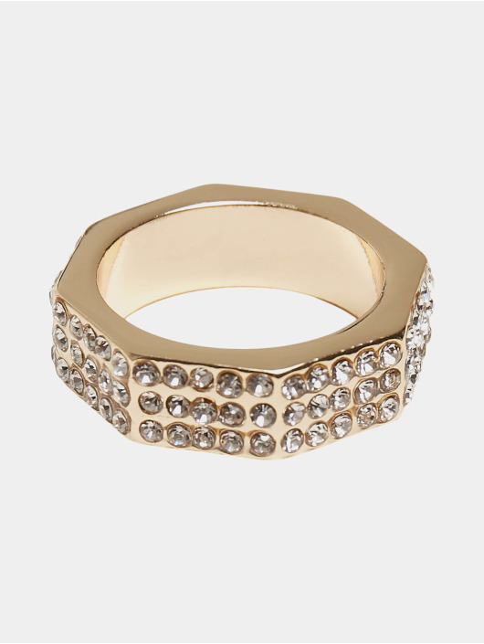 Urban Classics More Dollar Ring gold colored