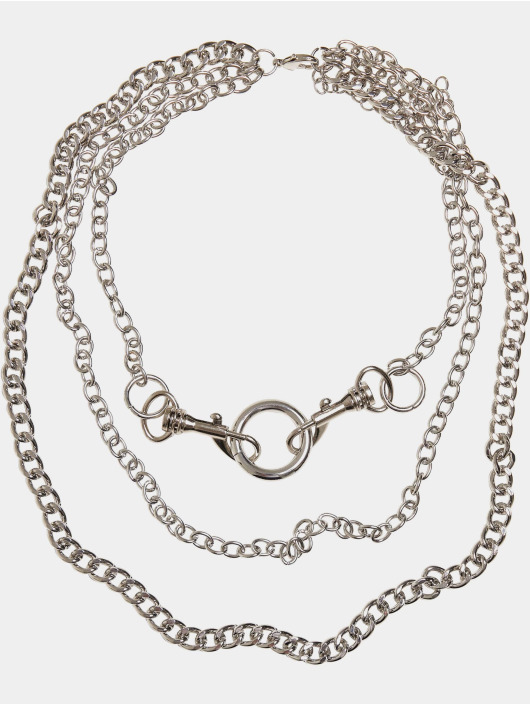 Urban Classics More Carabiner silver colored