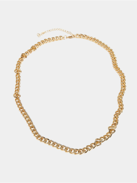 Urban Classics Övriga Long Basic Chain Necklace guld