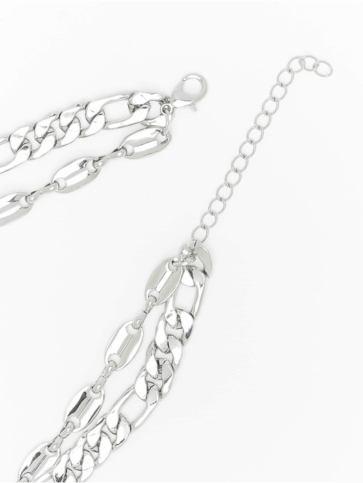 Urban Classics Other Layering Basic Necklace sølv