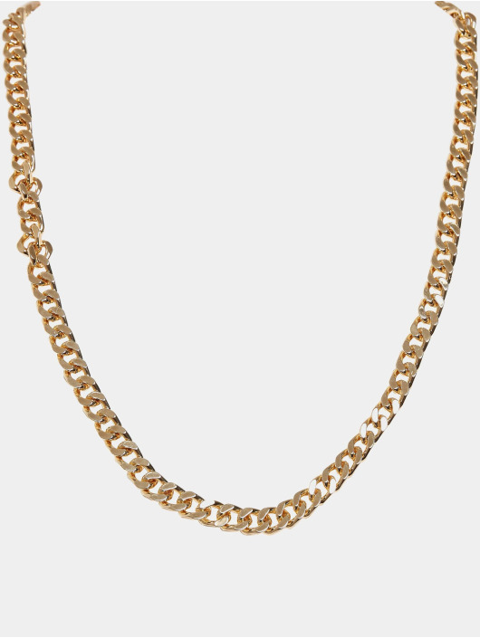 Urban Classics Overige Long Basic Necklace goud