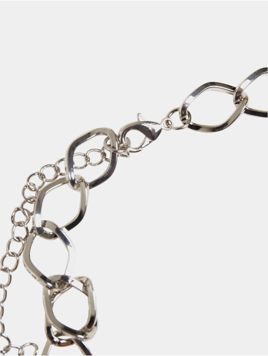 Urban Classics Overige Big Classic Necklace goud