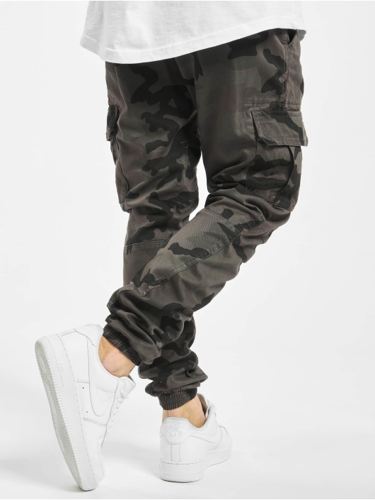 Urban Classics Pantalon cargo Camo gris