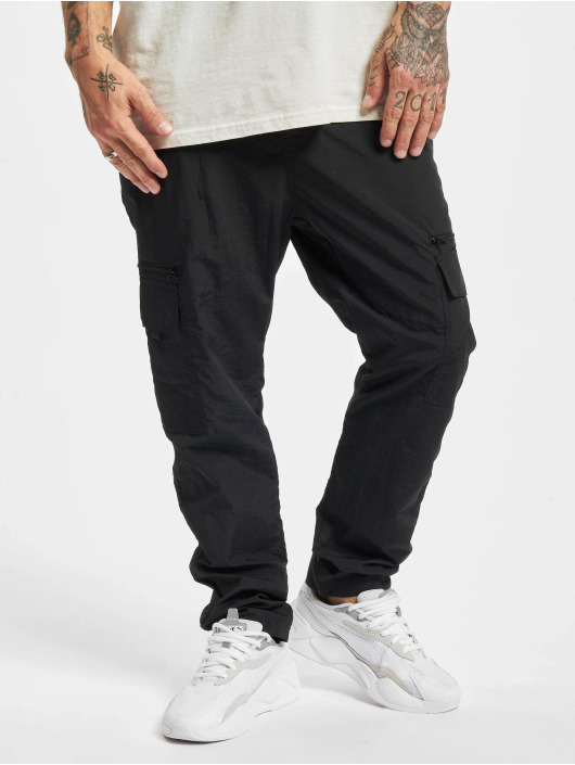 Urban Classics Pantalon cargo Adjustable Nylon noir