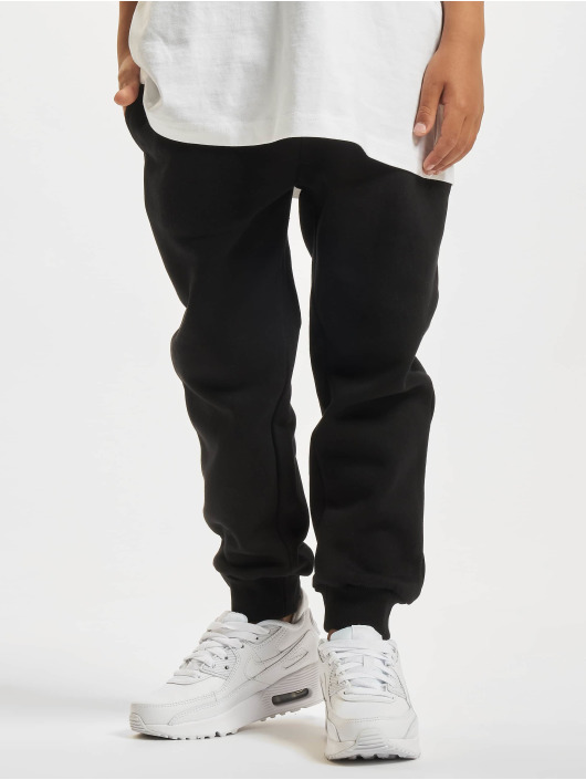 Urban Classics Pantalón deportivo Boys Organic Basic negro