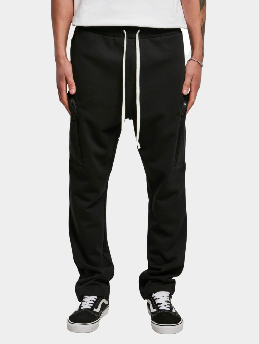 Urban Classics Pantalón deportivo Low Crotch negro