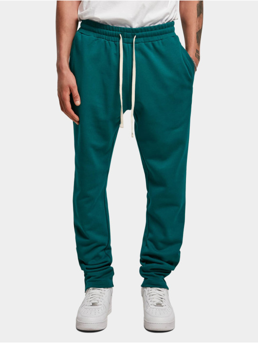 Urban Classics Pantalone ginnico Side-Zip verde